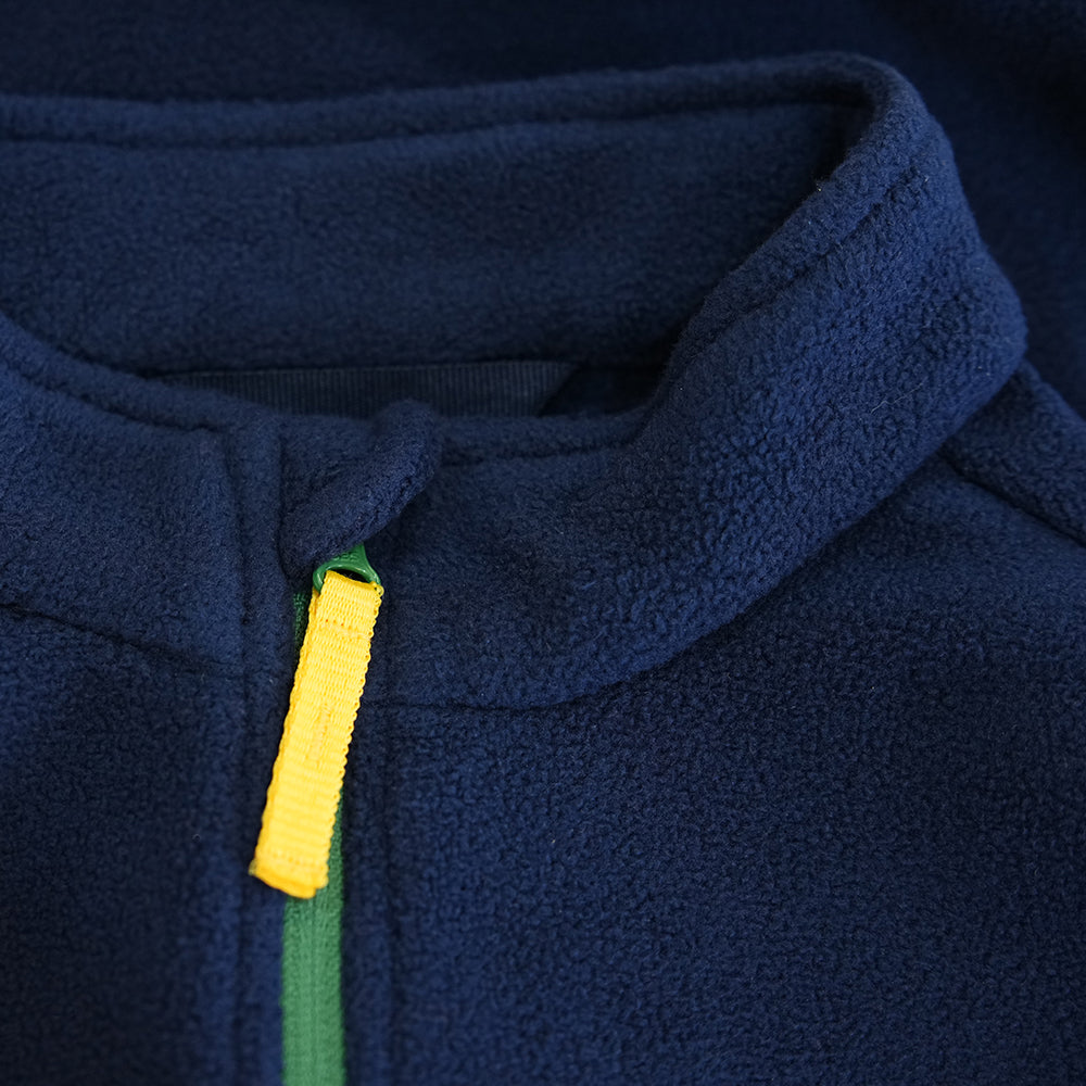 Pika Junior Fox Fleece 1/2 Zip Pullover (Navy/Amazon)