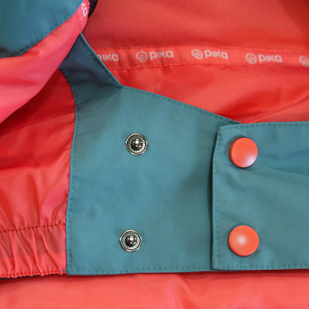 Pika Junior Ibex Insulated Ski Jacket (Brittany Blue/Black)