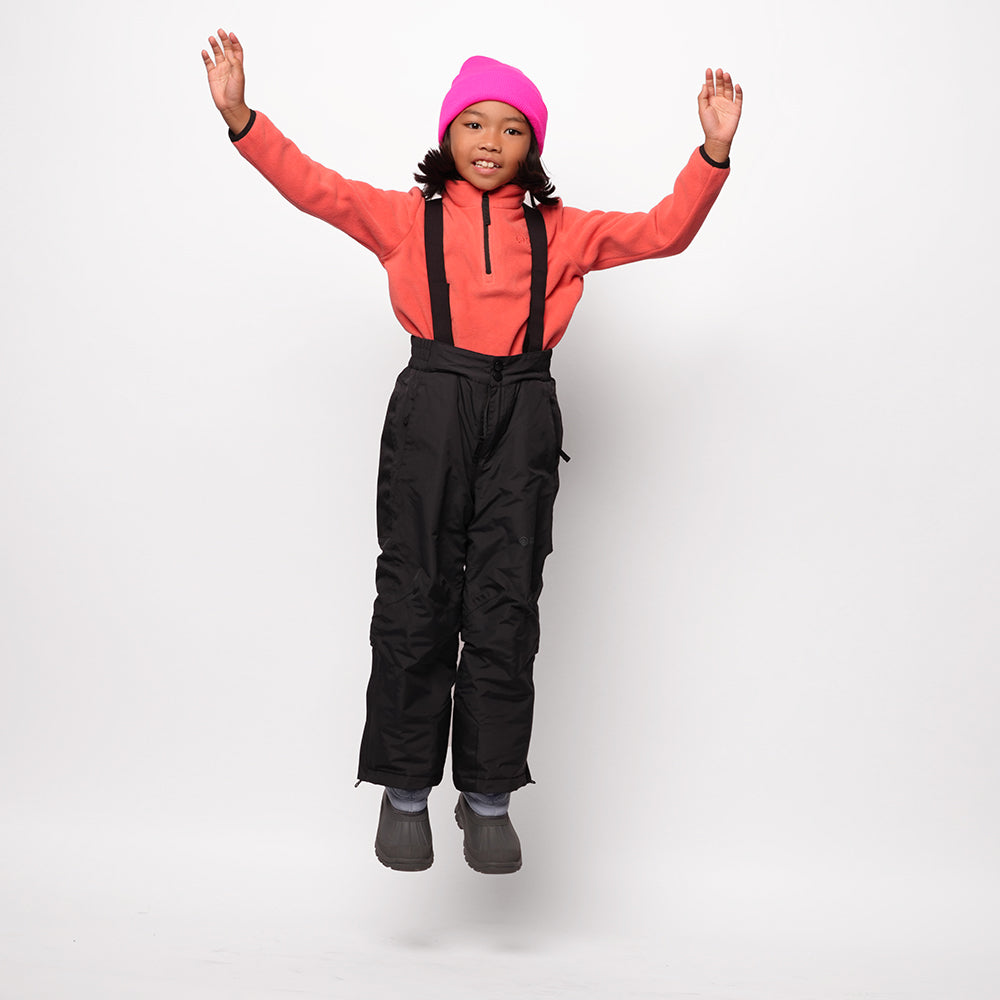 Pika Kids Ibex Insulated Ski Trousers (Black)
