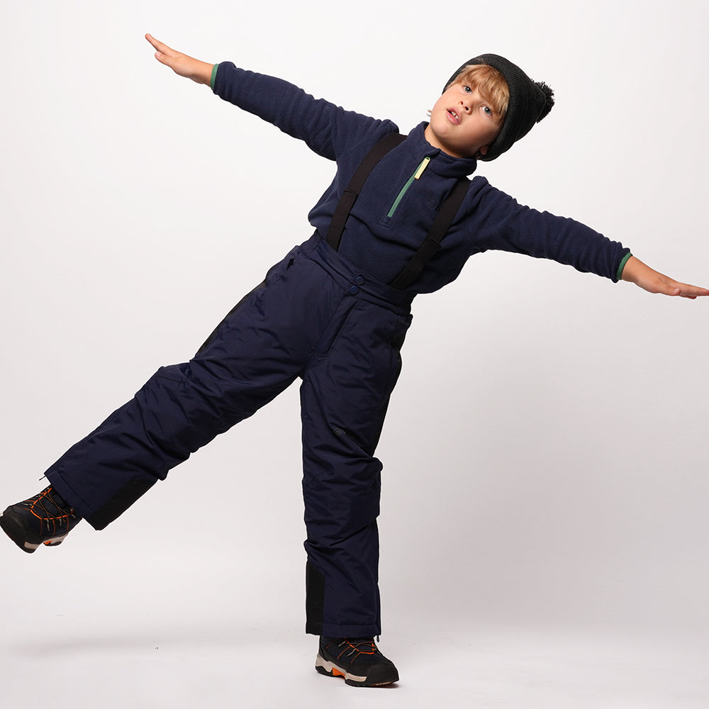 Pika Kids Ibex Insulated Ski Trousers (Navy)