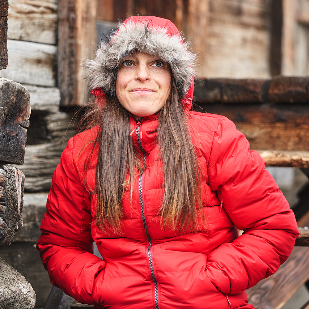 Womens Breithorn Ski Jacket (Red)
