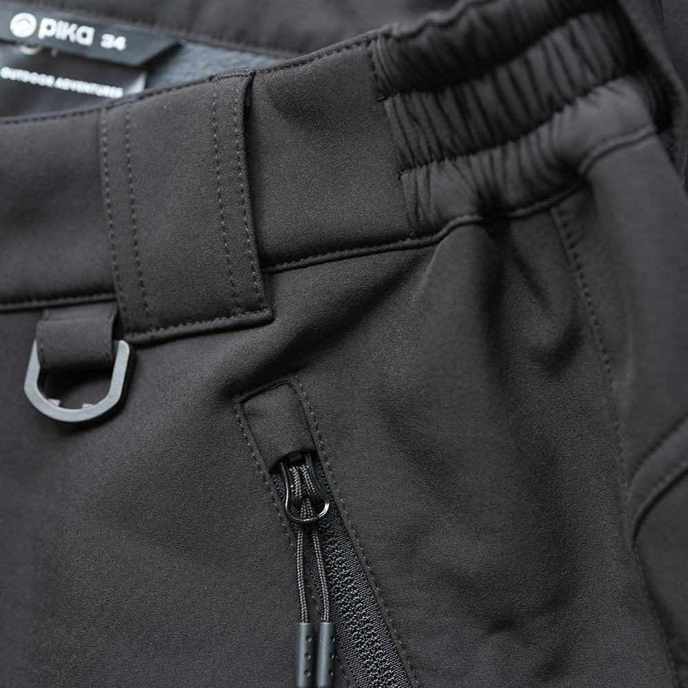 Pika - Mens Bern Softshell Trousers (Black)
