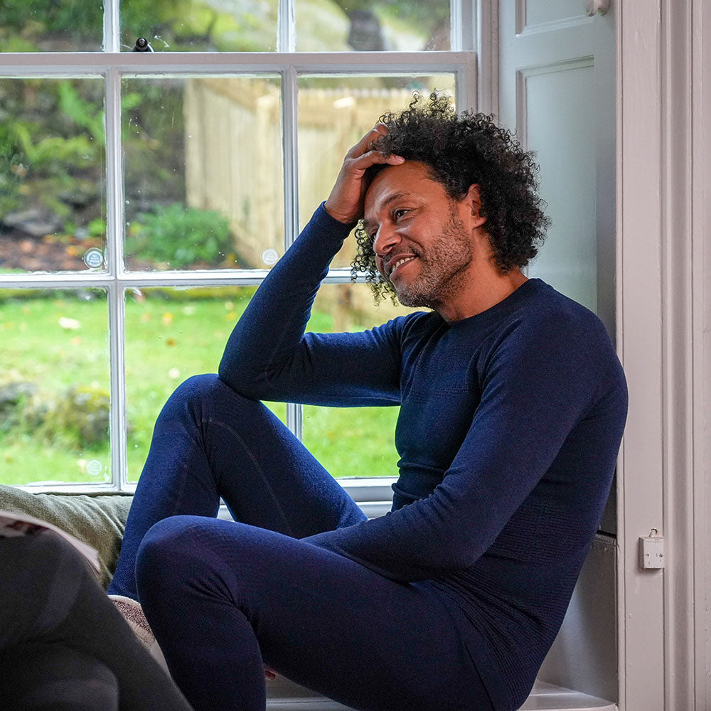 Pika - Mens Whernside Base Layer Set (Navy)