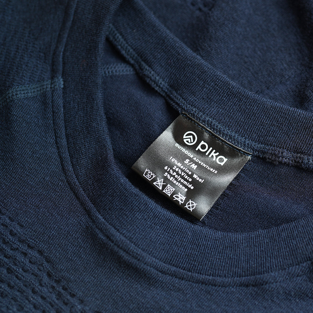 Pika - Mens Whernside Base Layer Set (Navy)