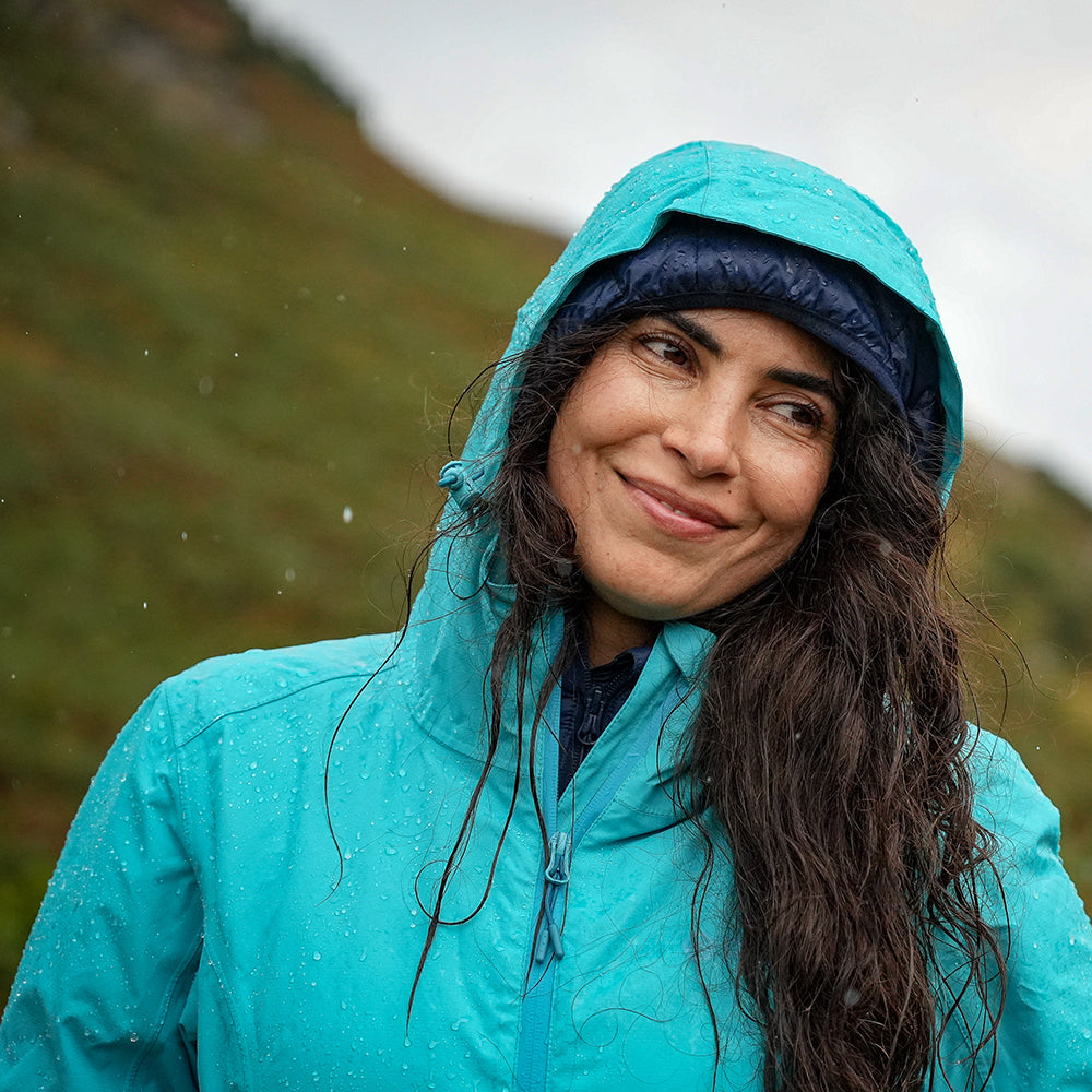 Pika - Womens Snowdon Waterproof Jacket (Turquoise)