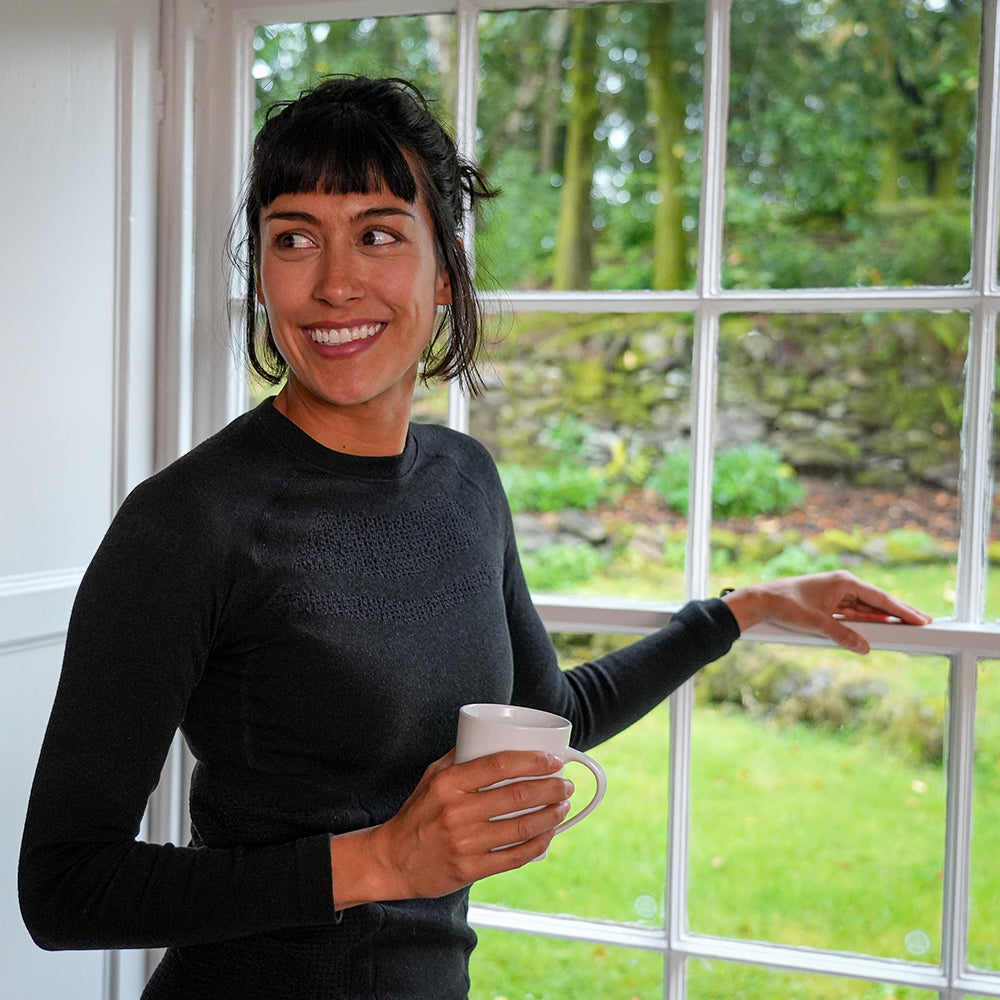 Pika - Womens Whernside Base Layer Set (Black)