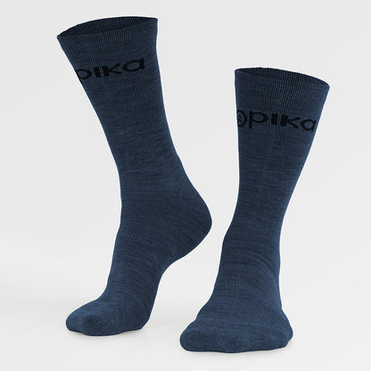 Arran Hiking Socks 2 Pack (Thyme/Insignia Blue)