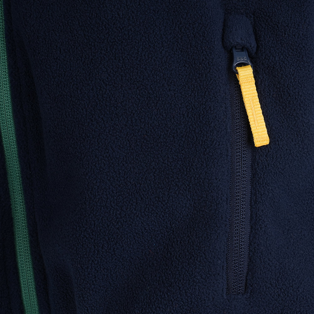 Junior Chinchilla Full Zip Fleece (Navy/Amazon)