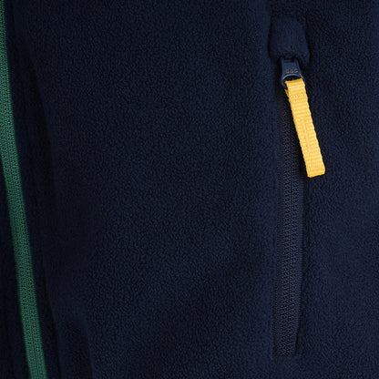 Junior Chinchilla Full Zip Fleece (Navy/Amazon)