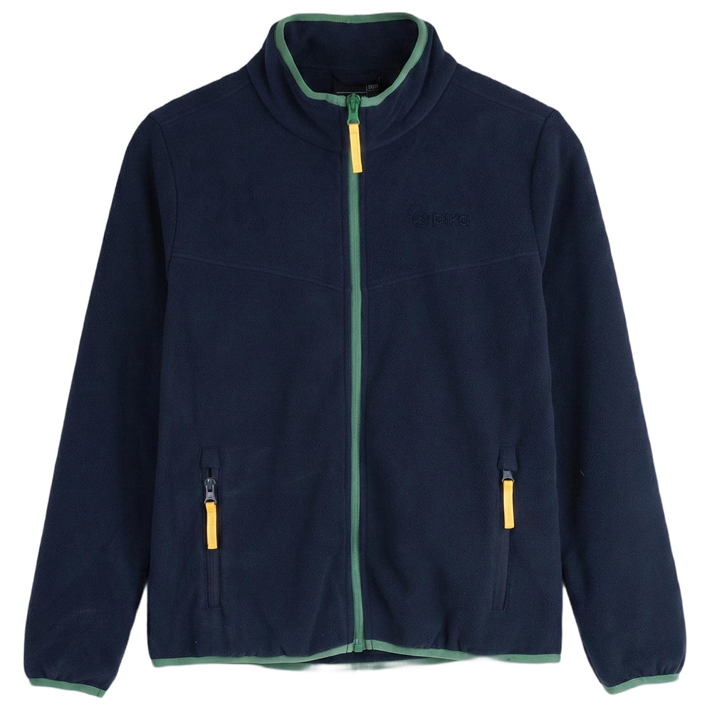 Junior Chinchilla Full Zip Fleece (Navy/Amazon)