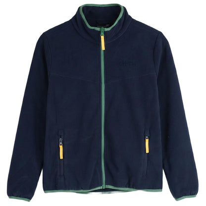 Junior Chinchilla Full Zip Fleece (Navy/Amazon)