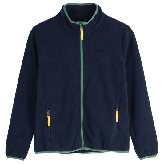Junior Chinchilla Full Zip Fleece (Navy/Amazon)