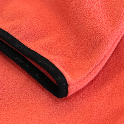 Pika Junior Fox Fleece 1/2 Zip Pullover (Spiced Coral/Black)