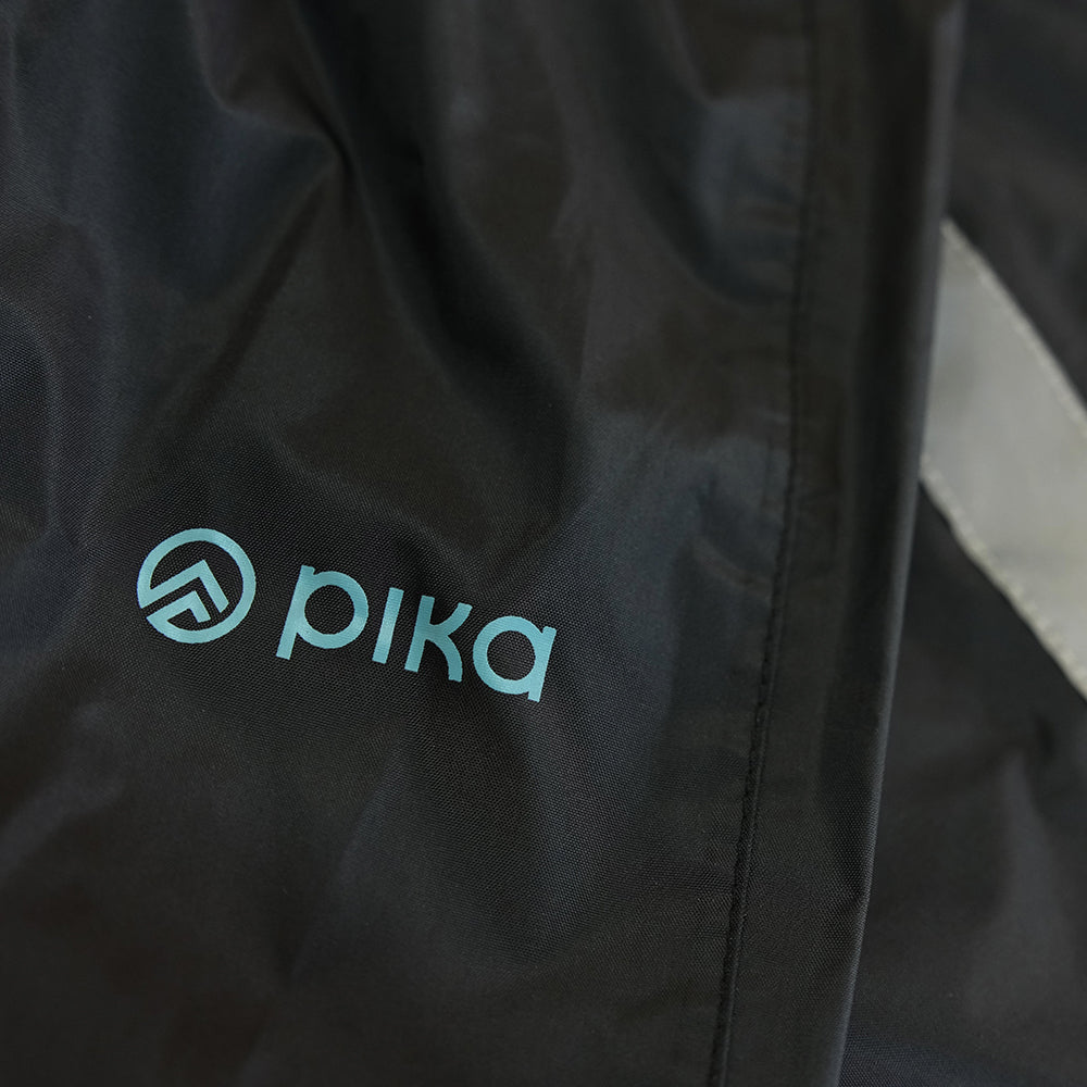 Pika Junior Newt Waterproof Over Trousers (Black/Brittany Blue)