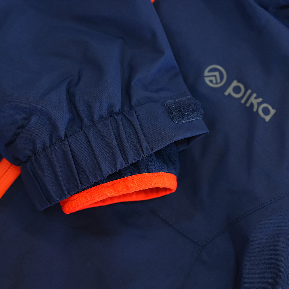 Pika Junior Owl 3in1 Waterproof Jacket (Navy/Orange)