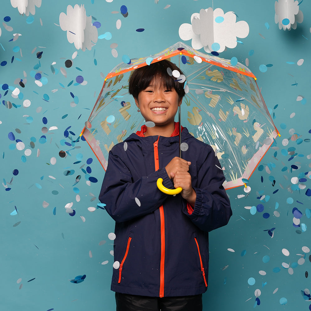 Pika Junior Owl 3in1 Waterproof Jacket (Navy/Orange)