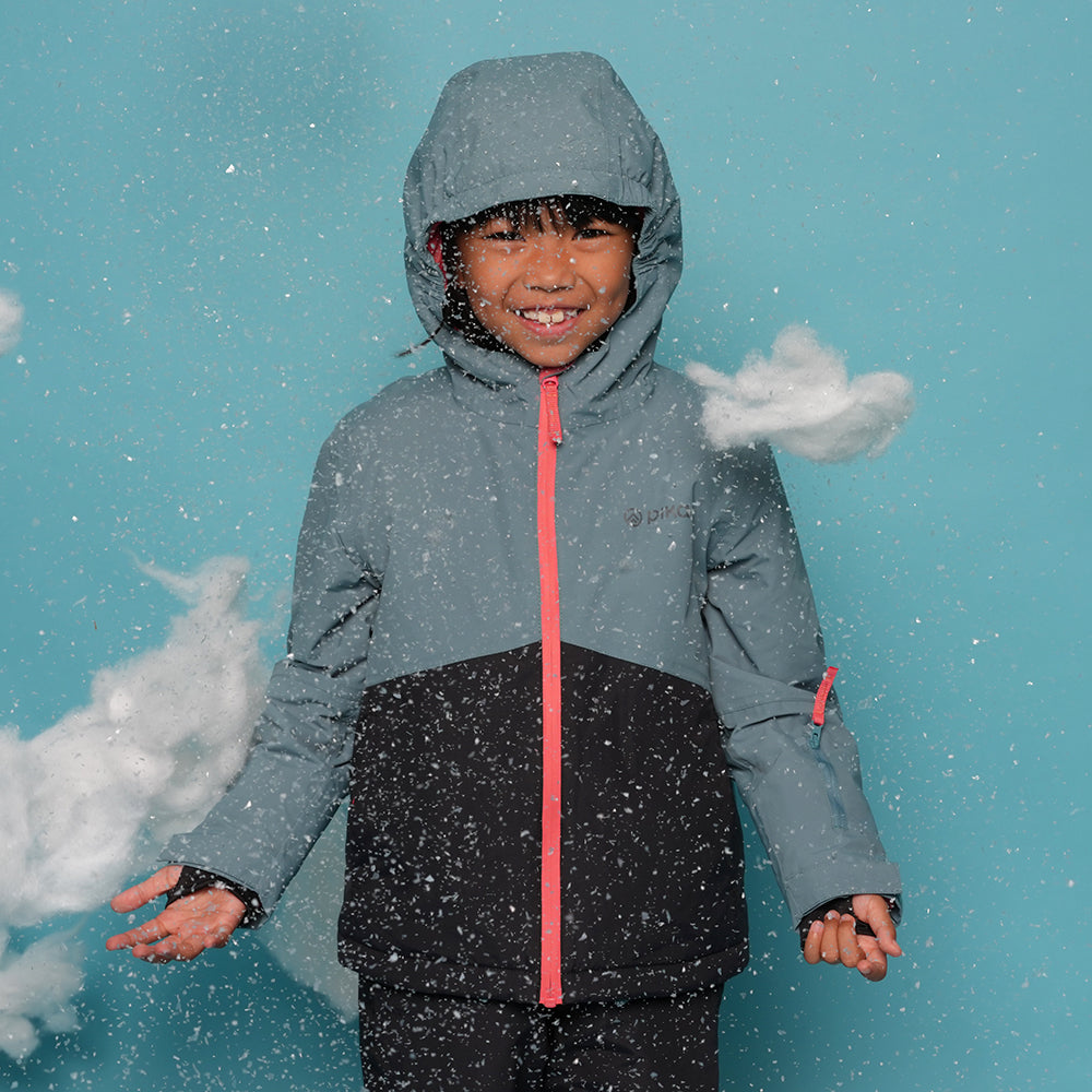 Pika Kids Ibex Insulated Ski Jacket (Brittany Blue/Black)