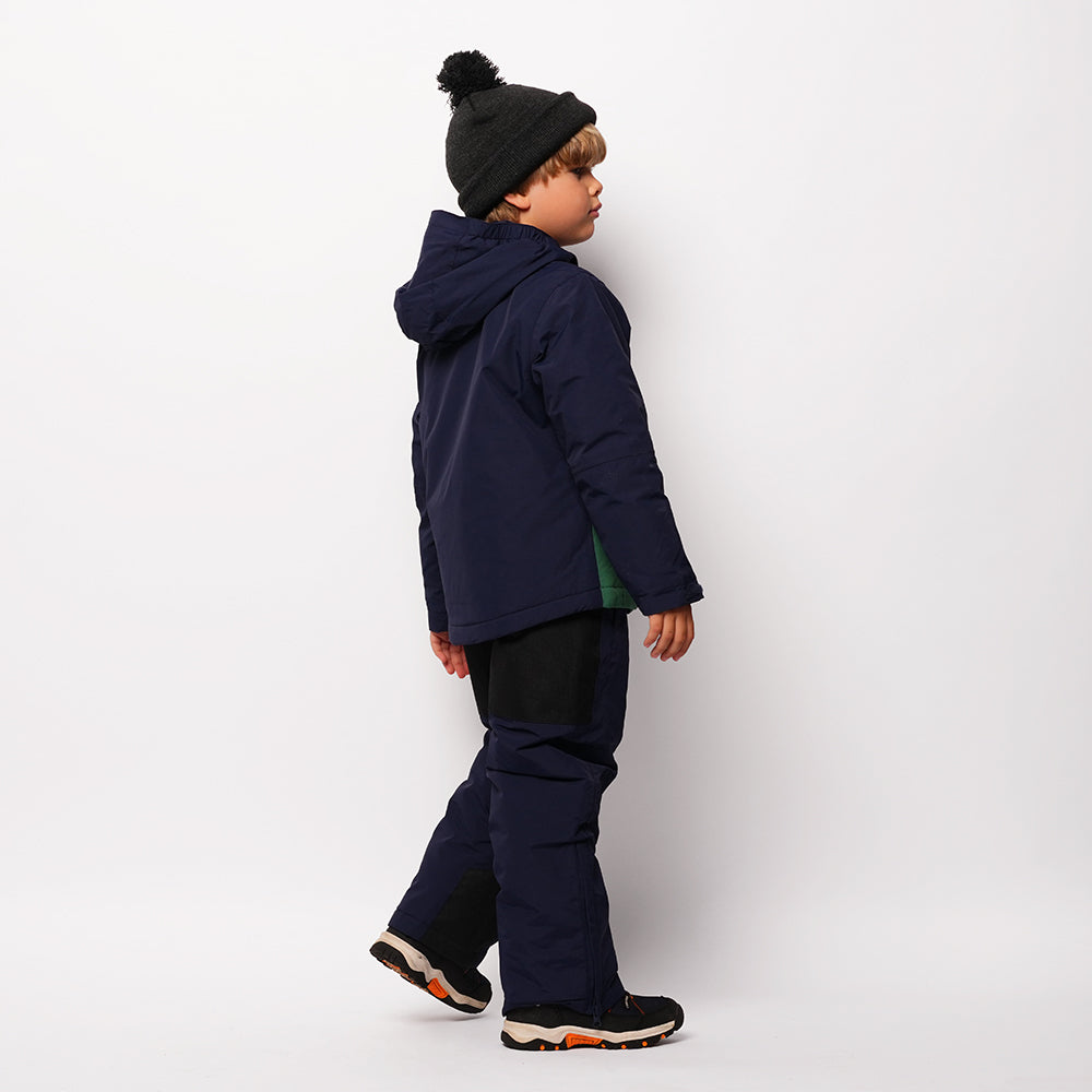 Pika Kids Ibex Insulated Ski Jacket (Navy/Amazon)