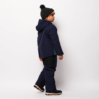 Pika Kids Ibex Insulated Ski Jacket (Navy/Amazon)