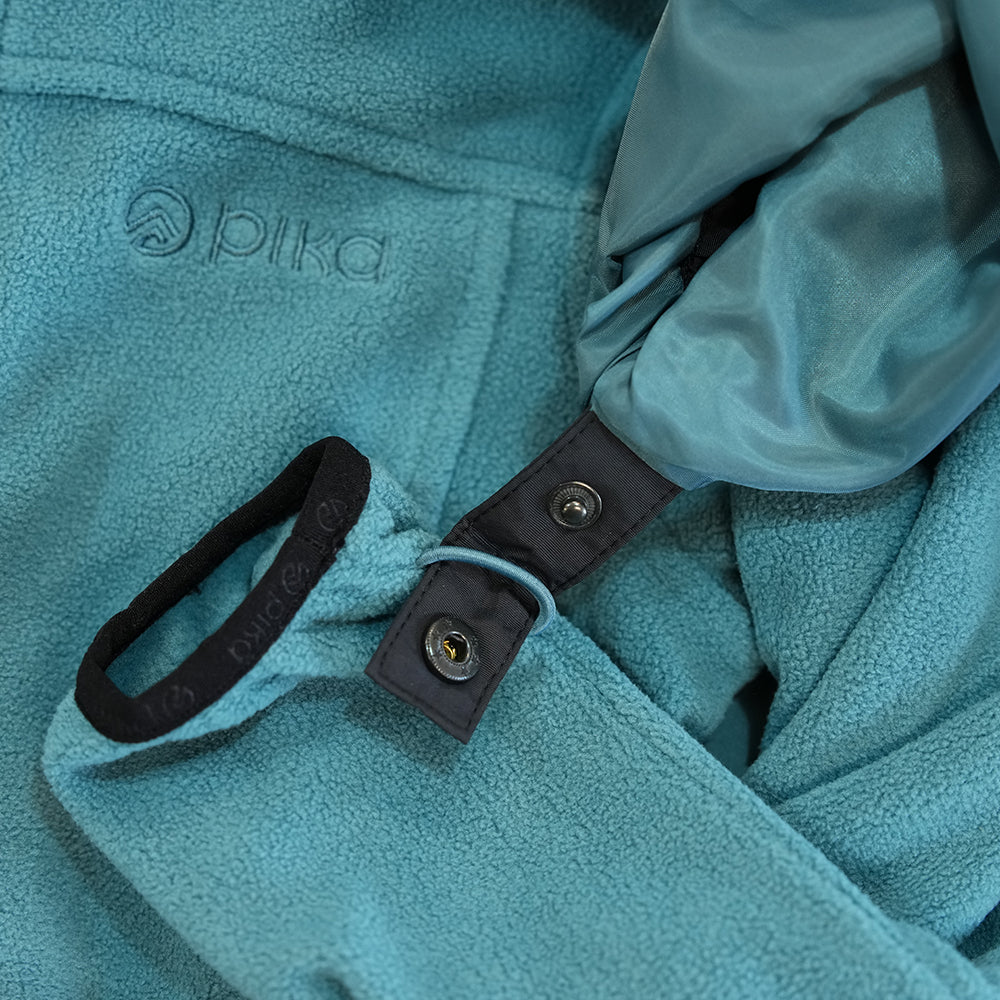 Pika Kids Owl 3in1 Waterproof Jacket (Black/Brittany Blue)