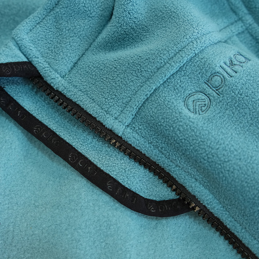 Pika Kids Owl 3in1 Waterproof Jacket (Black/Brittany Blue)