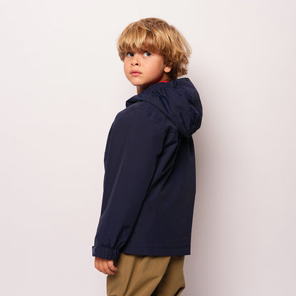 Pika Kids Owl 3in1 Waterproof Jacket (Navy/Orange)