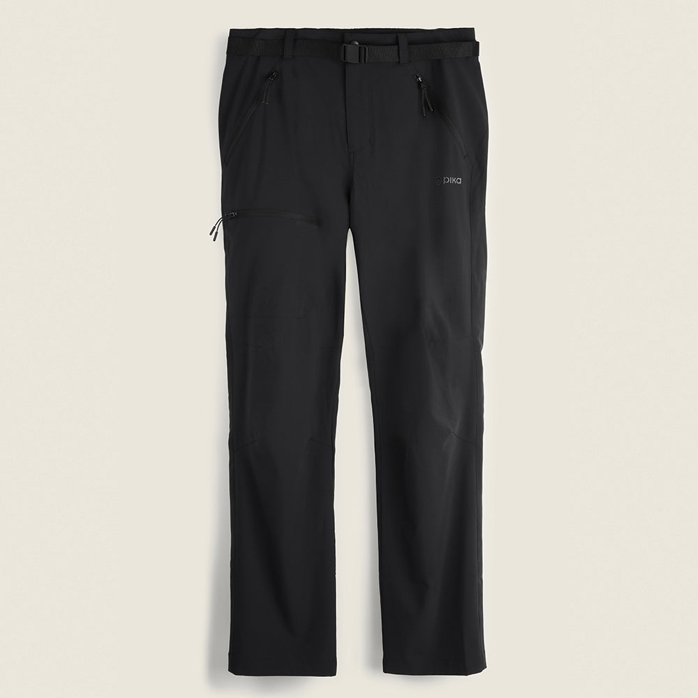 Mens Cheviot Trousers (Black)