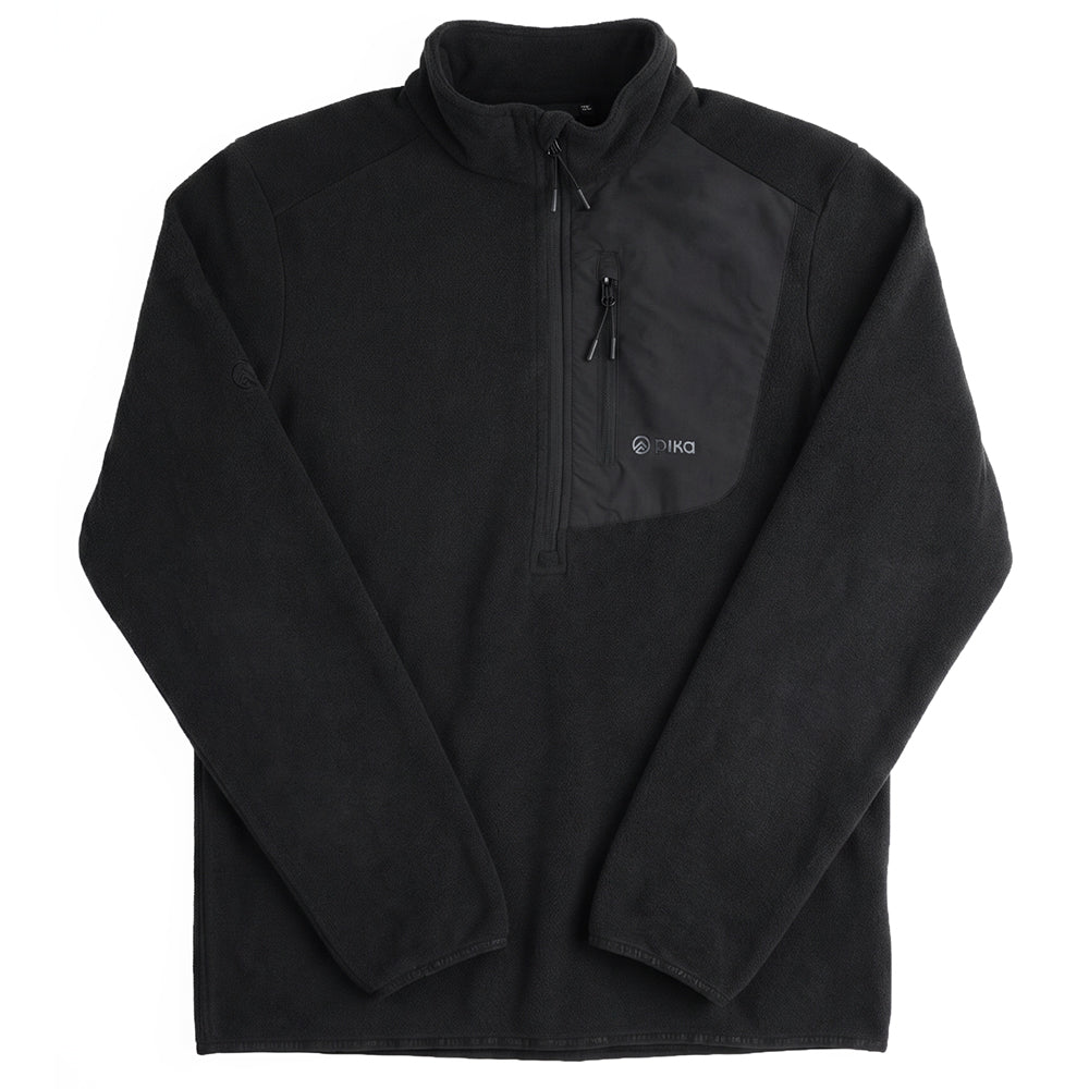 Mens Elbrus Half Zip Fleece (Black)