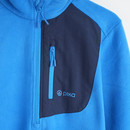 Mens Elbrus Half Zip Fleece (Blue)
