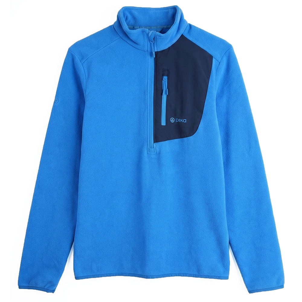 Mens Elbrus Half Zip Fleece (Blue)