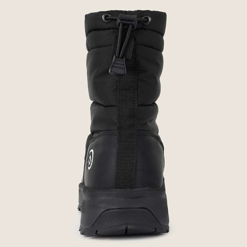 Mens Glencoe Snow Boots (Black)
