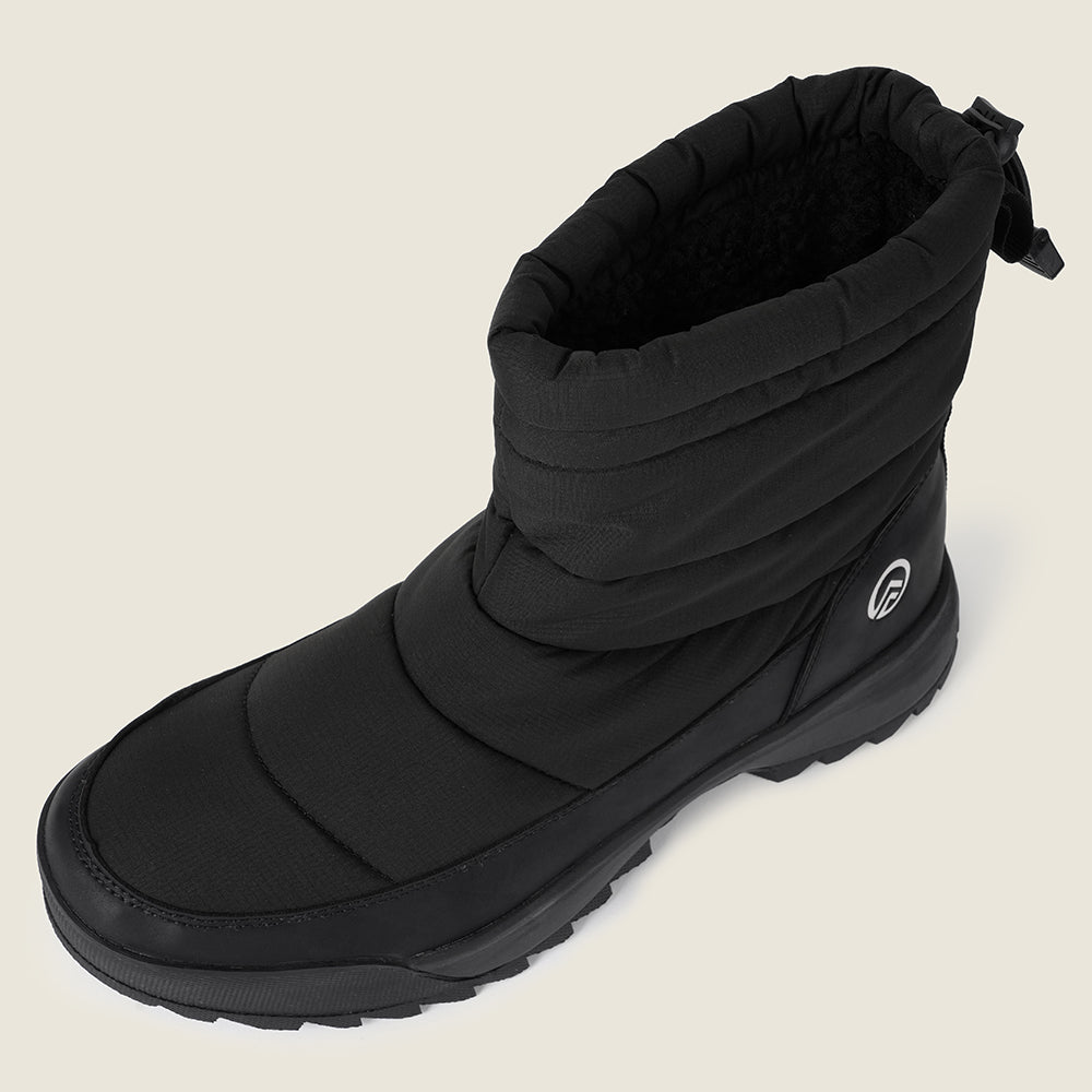 Mens Glencoe Snow Boots (Black)