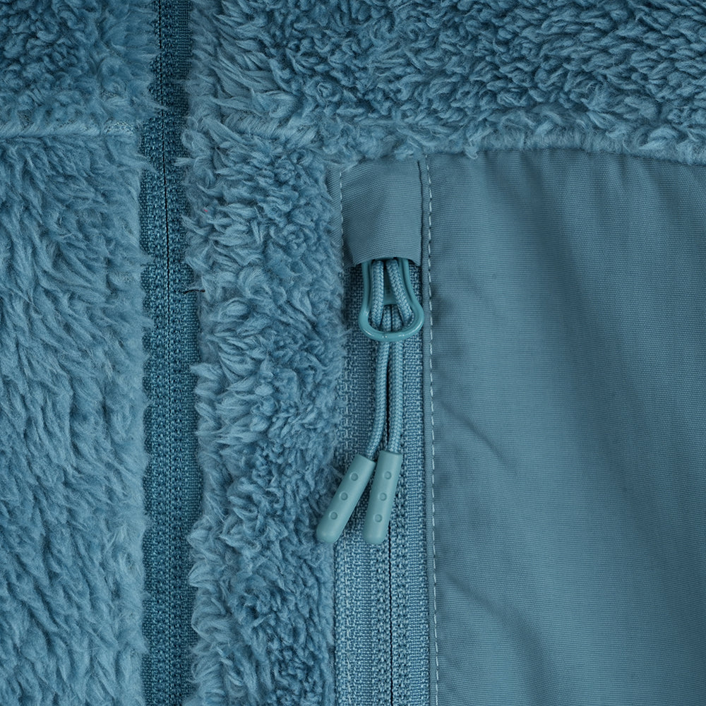 Mens Kasbek High Pile Full Zip Fleece (Brittany Blue)