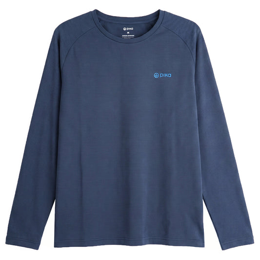 Mens Monte Rosa LS Tee (Blue)
