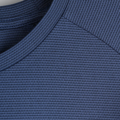 Mens Monte Rosa LS Tee (Blue)