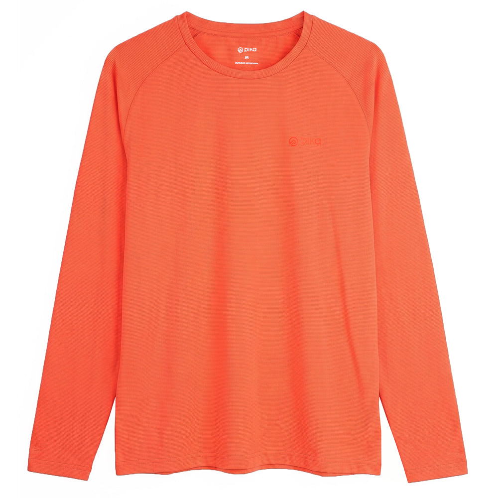 Mens Monte Rosa LS Tee (Orange)