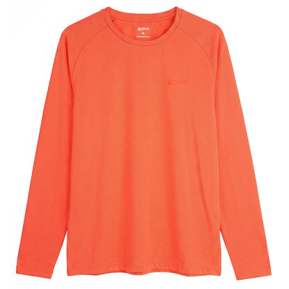 Mens Monte Rosa LS Tee (Orange)