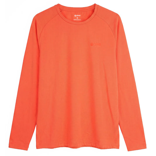 Mens Monte Rosa LS Tee (Orange)