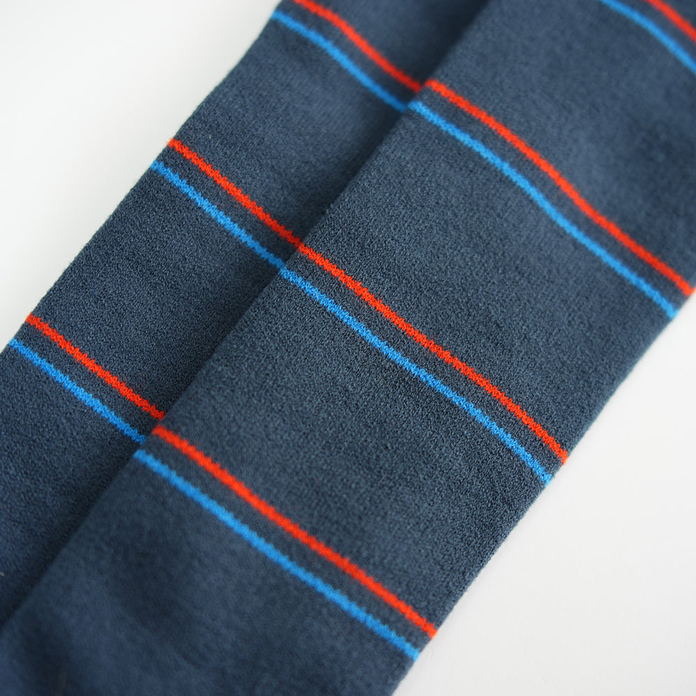 Pika Nevis Synthetic Ski Socks 2-Pack (Navy/Orange)