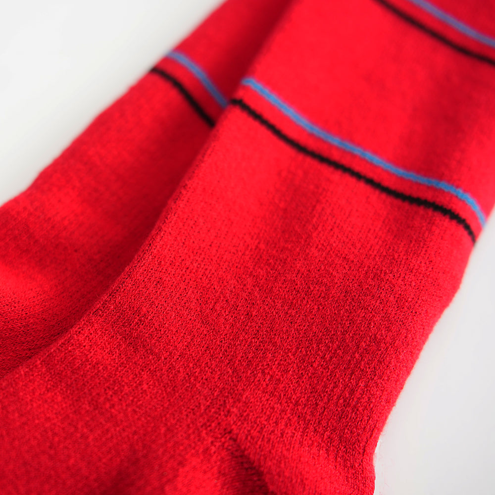 Pika Nevis Synthetic Ski Socks 2-Pack (Red/Black)