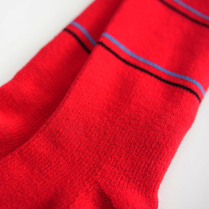 Pika Nevis Synthetic Ski Socks 2-Pack (Red/Black)