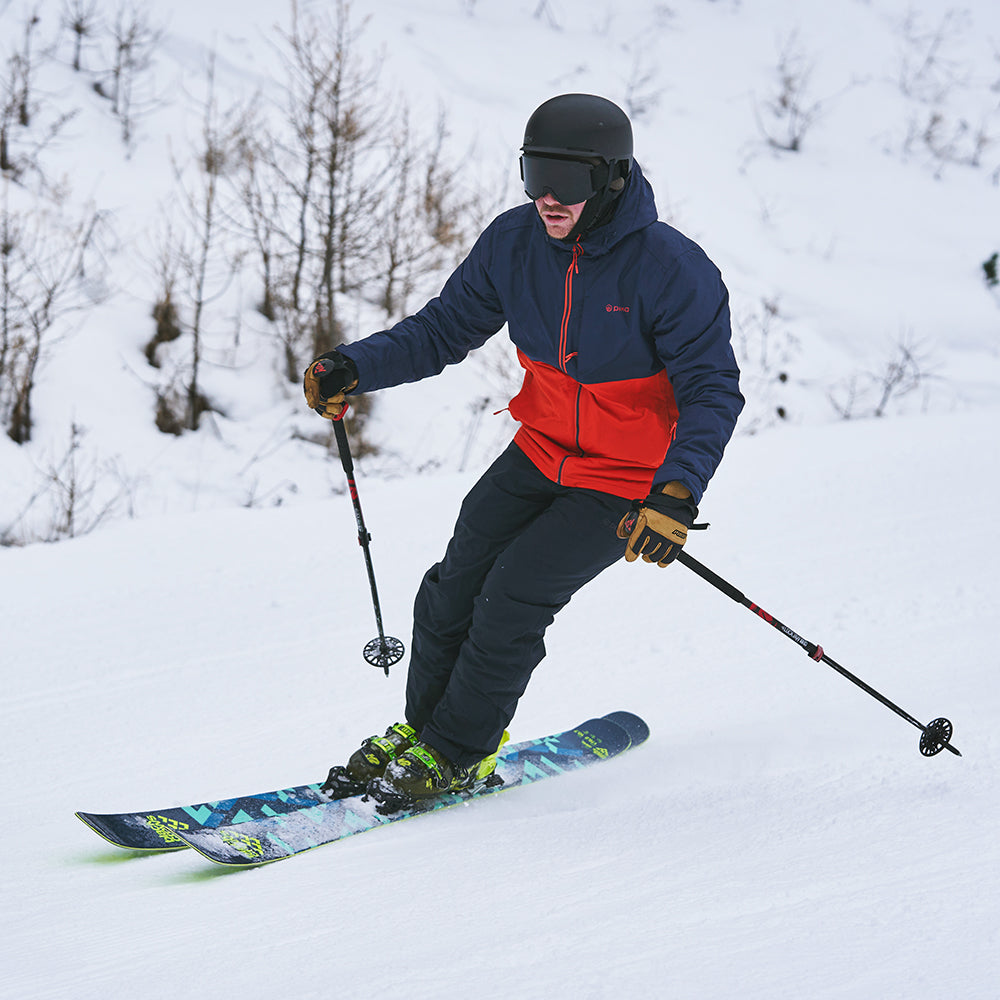 Mens Matterhorn Ski Jacket (Navy/Orange)