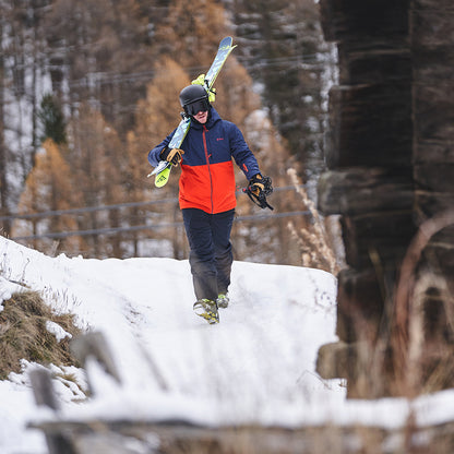 Mens Matterhorn Ski Jacket (Navy/Orange)