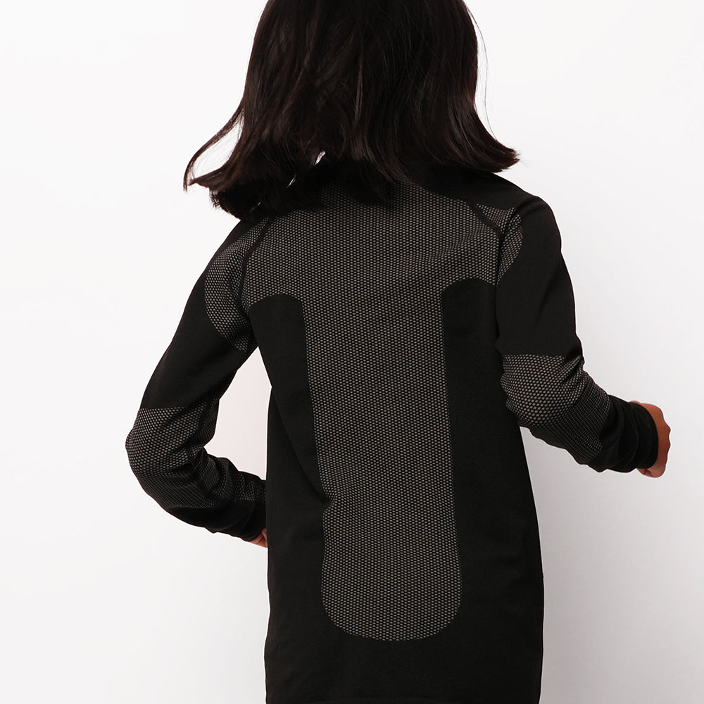 Pika Kids Squirrel Baselayer Set (Black)