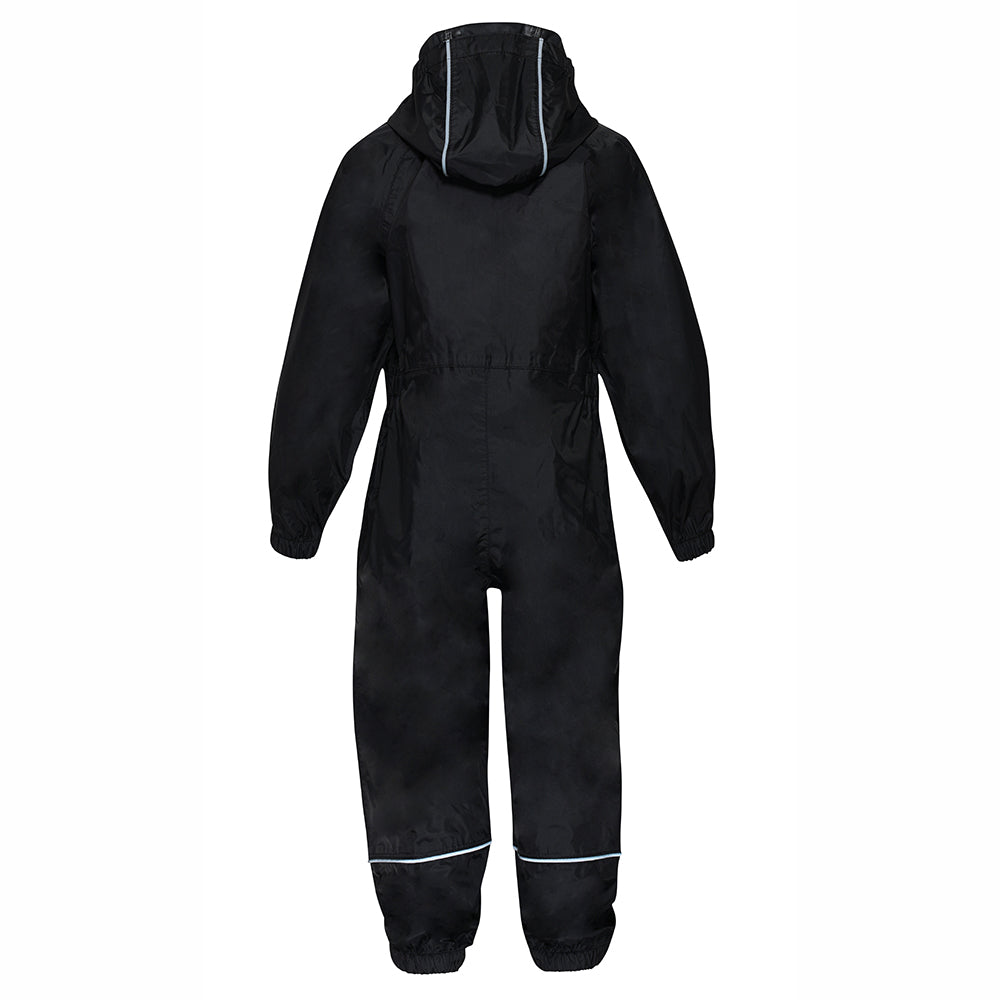 Pika Babies Newt All in One Ski Suit (Black/Brittany Blue)
