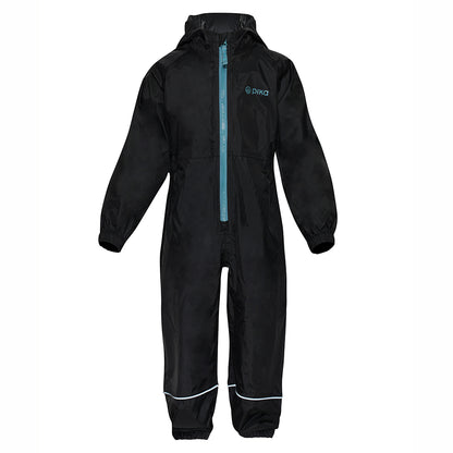 Pika Babies Newt All in One Ski Suit (Black/Brittany Blue)