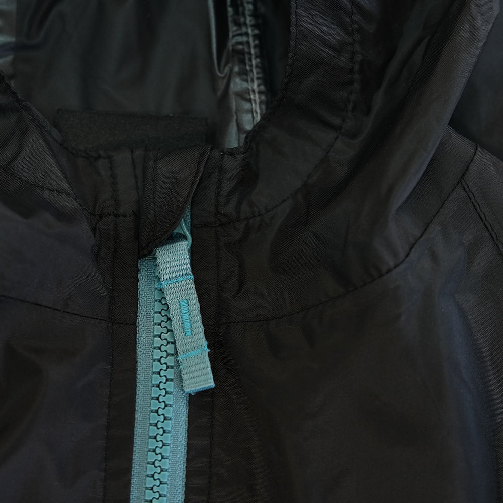 Pika Babies Newt All in One Ski Suit (Black/Brittany Blue)
