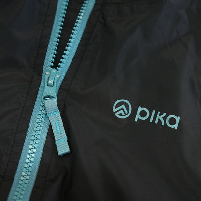 Pika Babies Newt All in One Ski Suit (Black/Brittany Blue)