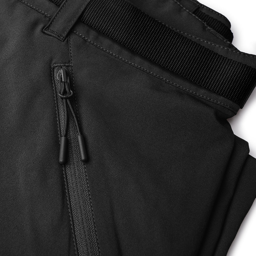 Womens Cheviot Trousers (Black)