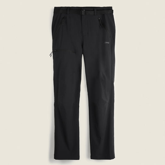 Womens Cheviot Trousers (Black)